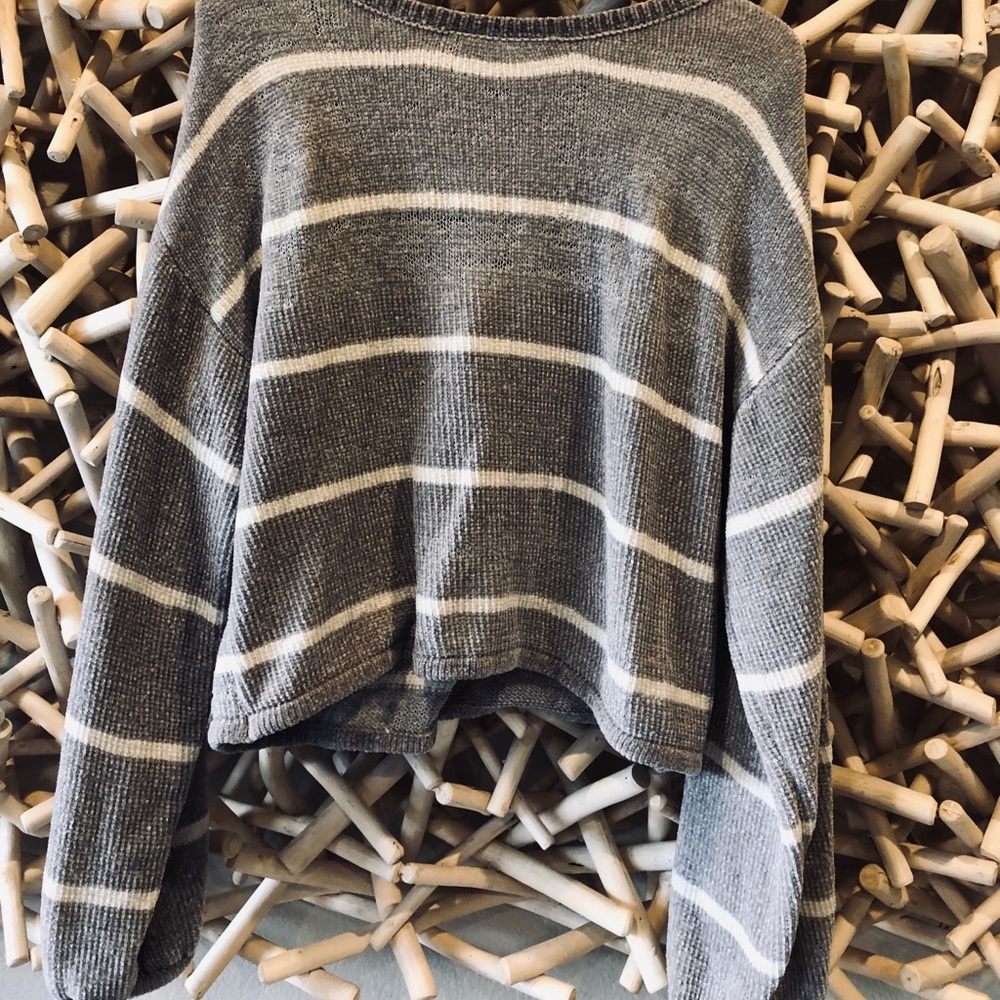 American Eagle Baggy stripped sweater